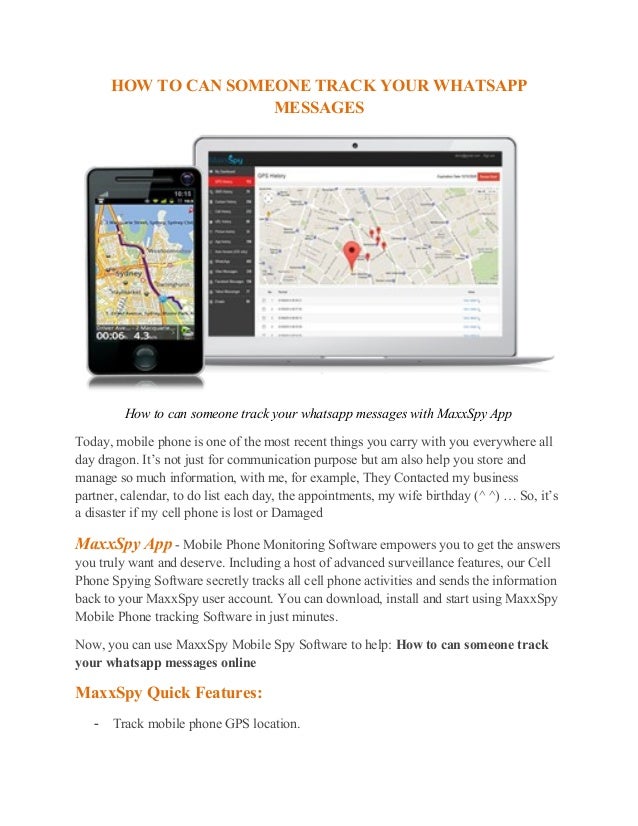How to can someone track your whatsapp messages