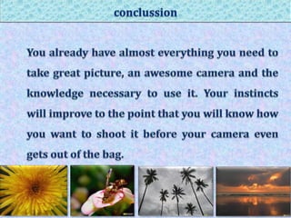 How to capture god creation through your lens