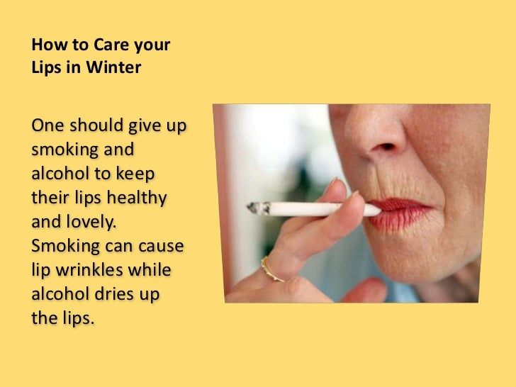 How to care your lips in winter