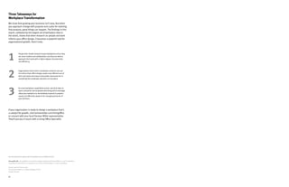 60
Three Takeaways for
Workplace Transformation
We know that growing your business isn’t easy. But when
you approach change with purpose and a plan for realizing
that purpose, great things can happen. The findings in this
report, validated by the largest set of workplace data in
the world, shows that when research on people and work
informs your office design, it becomes a powerful tool for
organizational growth. Here’s how.
If your organization is ready to design a workplace that’s
a catalyst for growth, visit hermanmiller.com/livingoffice
or connect with your local Herman Miller representative.
They’ll put you in touch with a Living Office Specialist.
1
2
3
People who inhabit research-based workplaces tell us they
are more creative and collaborative, and they are able to
approach their work with a higher degree of productivity
and efficiency.
Organizations that invest in workplace research and use
it to inform their office designs make more efficient use of
their real estate and report measurable improvements in
everything from employee retention to innovation.
As smart workplace capabilities evolve, real-time data on
space utilization and employee well-being will increasingly
allow your workplace to immediately respond to people’s
needs and efficiently adapt to the changing demands of
your business.
For more information, please visit hermanmiller.com or call 888 443 4357.
Z, Y, and Living Office are among the registered trademarks of Herman Miller, Inc., and its subsidiaries.
Living Office Discovery Process is among the service marks of Herman Miller, Inc., and its subsidiaries.
Printed in the USA. Please recycle.
© 2018 Herman Miller, Inc., Zeeland, Michigan LO1903
All rights reserved.
 