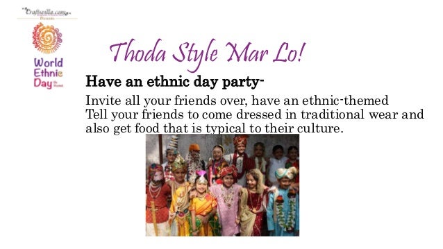 how to celebrate ethnic day traditional day invitation in office