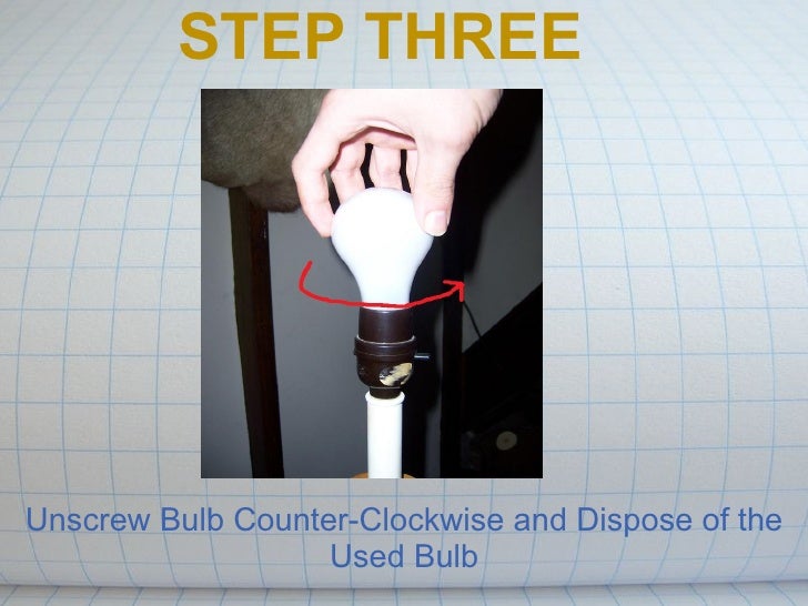 How To Change A Light Bulb