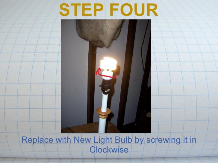 How To Change A Light Bulb