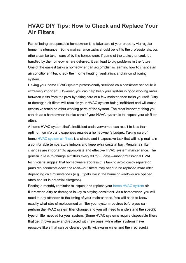 How to change an air conditioner filter