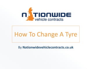 How To Change A Tyre
By Nationwidevehiclecontracts.co.uk
 