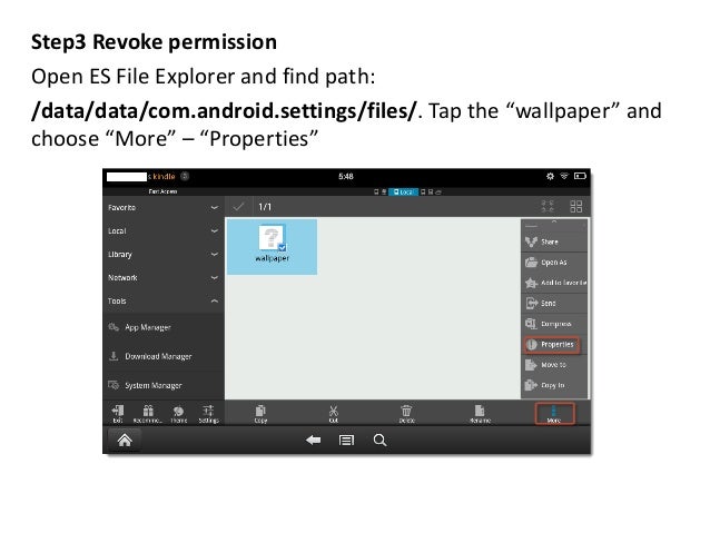 How to change kindle fire wallpaper