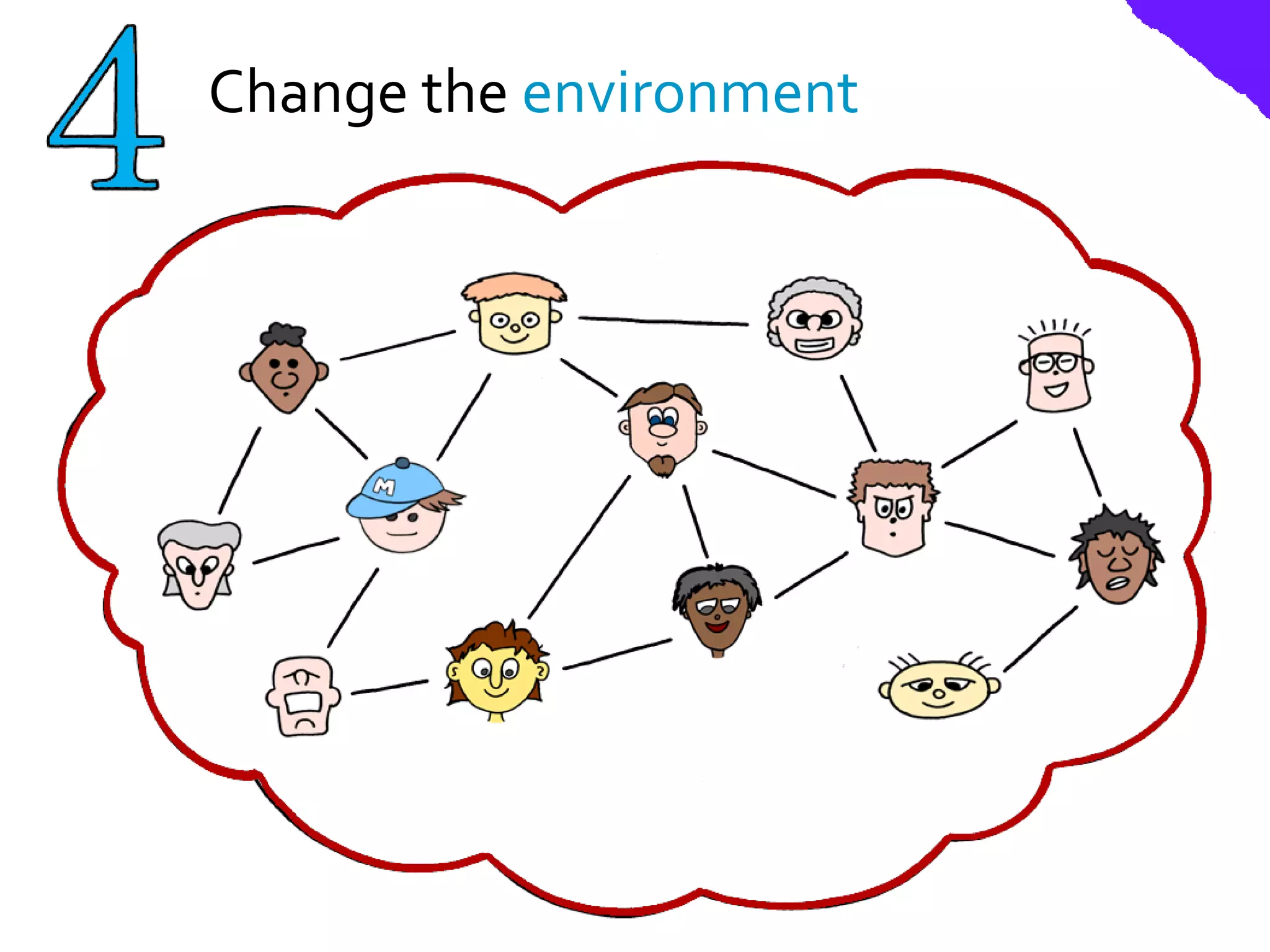 Change the environment
 