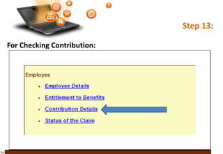 Step 13:
For Checking Contribution:
 