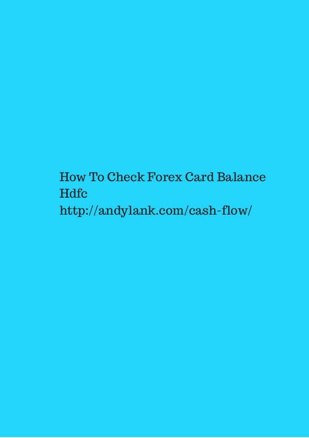 Indusind forex card balance check