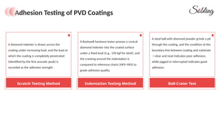 Pvd Testing Kit How To Check PVD Coating Quality Thickness, Adhesion, Hardness, And ...
