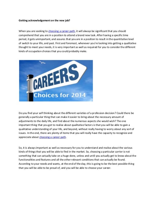 how to choose a career path how to choose a new career at 40