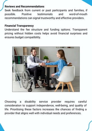 How To Choose A Disability Service Provider What Factors To Consider.pdf