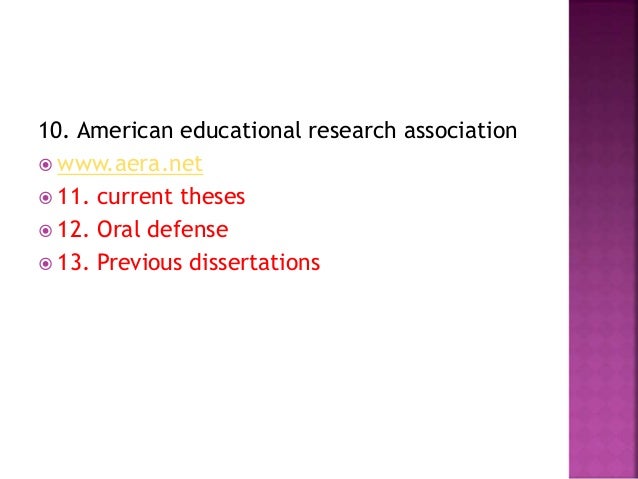Definition oral dissertation