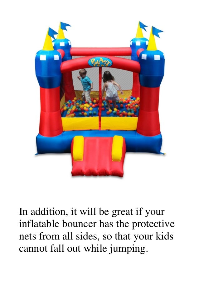 How To Choose A Good Inflatable Bouncer For Your Yard
