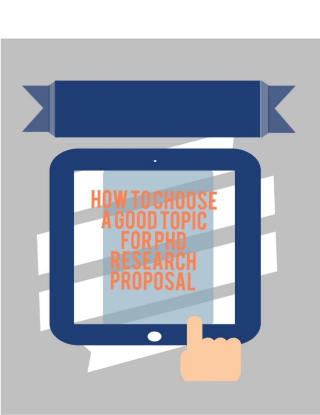 Good research proposal phd