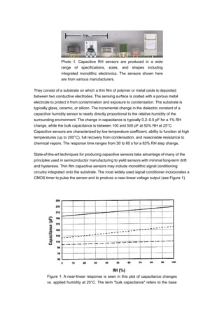 How to choose a humidity sensor | DOC