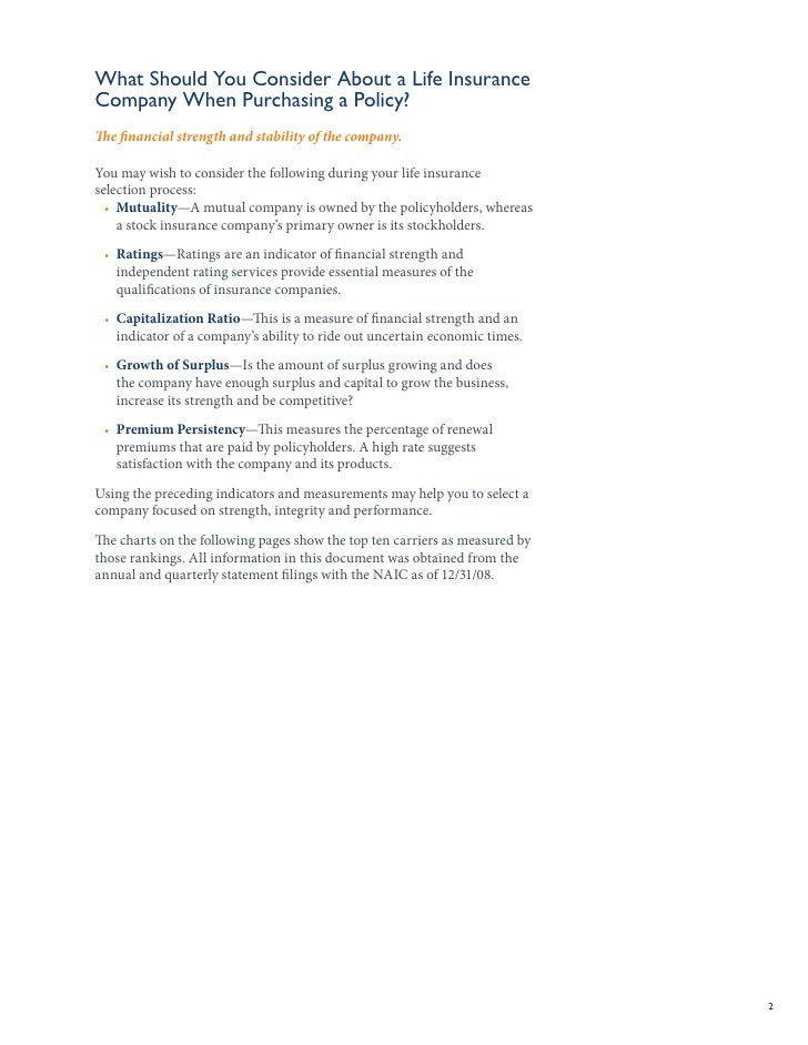 Top Ten Life Insurance Companies >> How To Choose A Life Insurance Company Top Ten Life Insurance Companies >> How To Choose A Life Insurance Company