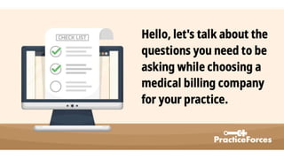 How to Choose a Medical Billing Company
