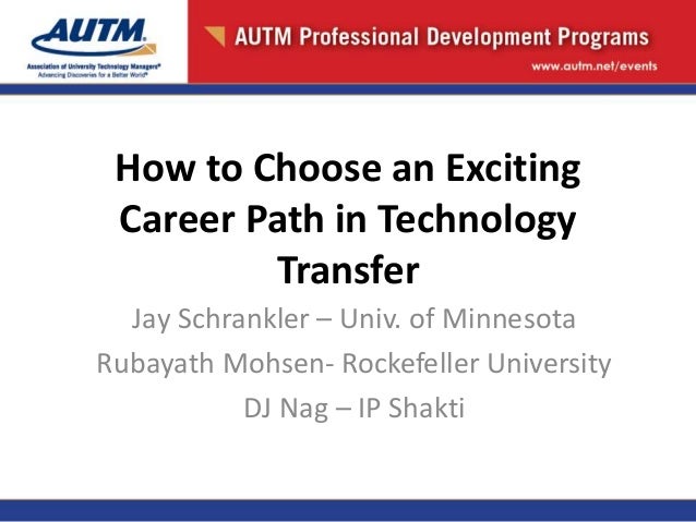 how to choose an exciting career in tech transfer final exciting career paths