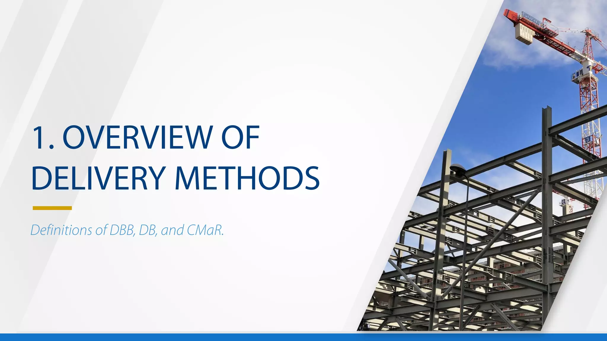 How to Choose a Project Delivery Method | PDF
