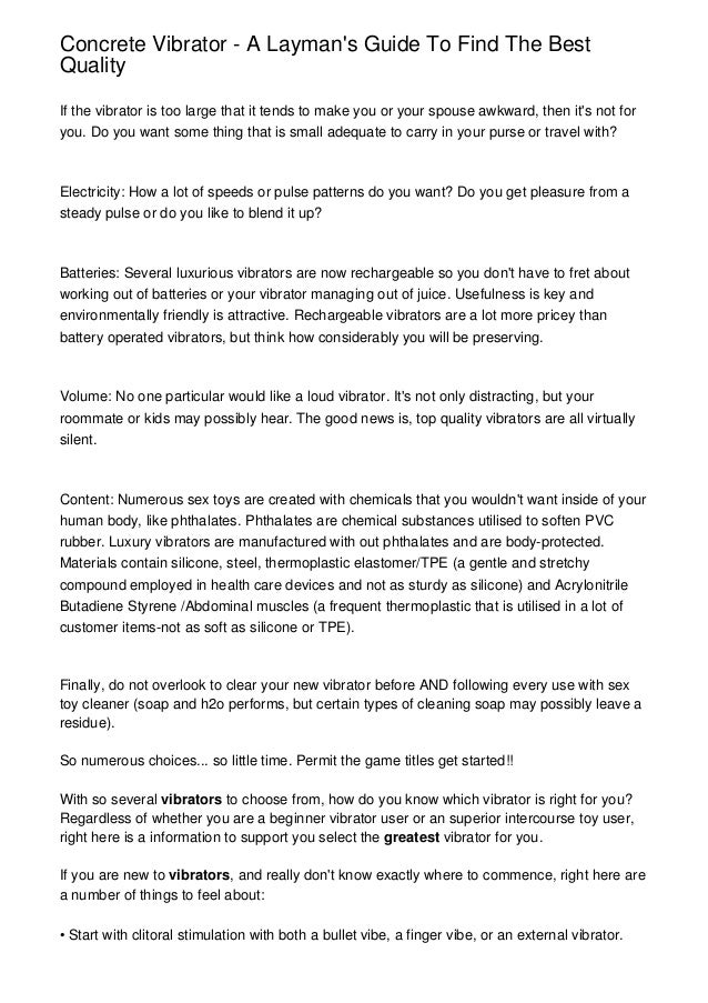 Guide to Luxury Sex Toys