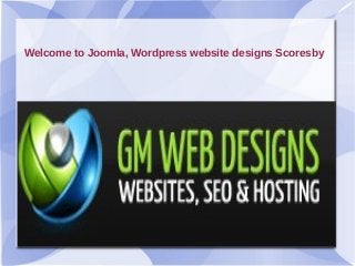 Welcome to Joomla, Wordpress website designs Scoresby

 
