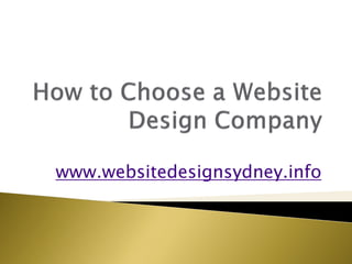 www.websitedesignsydney.info
 