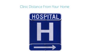 Clinic Distance From Your Home
 