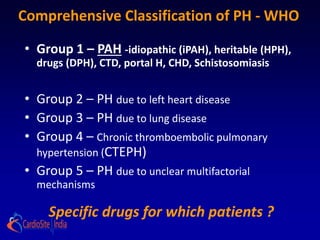 How to choose drugs in pulmonary arterial hypertension | PPTX