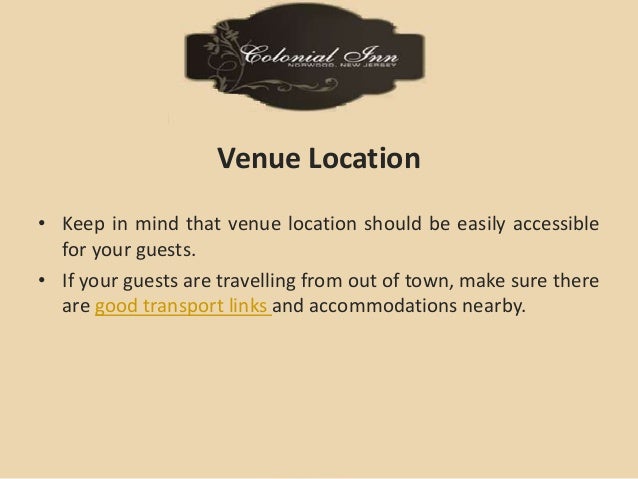 How To Choose Exceptional Wedding Reception Venues