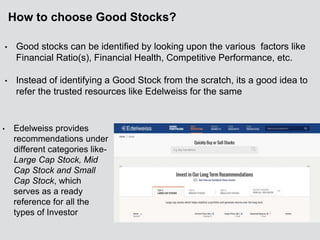 How to choose good stocks? | PPTX