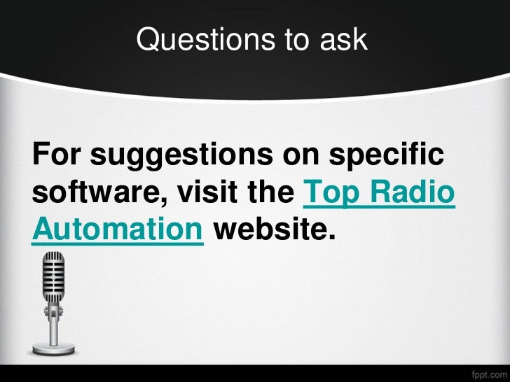 How to choose radio broadcasting software