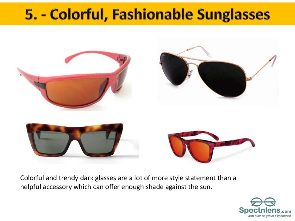How to choose sunglasses to buy and wear