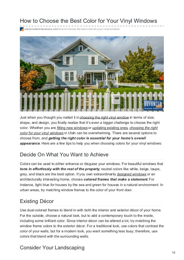 best vinyl windows choose how to choose the best color for your vinyl windows advancedwindowsusacomhow choose best color your vinyl windows best vinyl windows choose how to choose the best color for your vinyl windows advancedwindowsusacomhow choose best color your vinyl windows