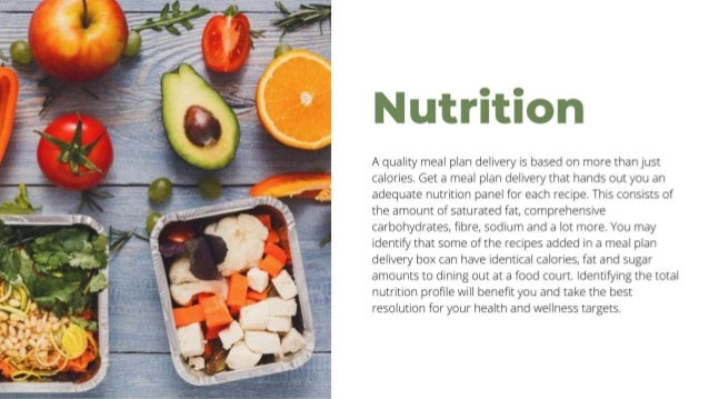 How to choose the best meal delivery plan