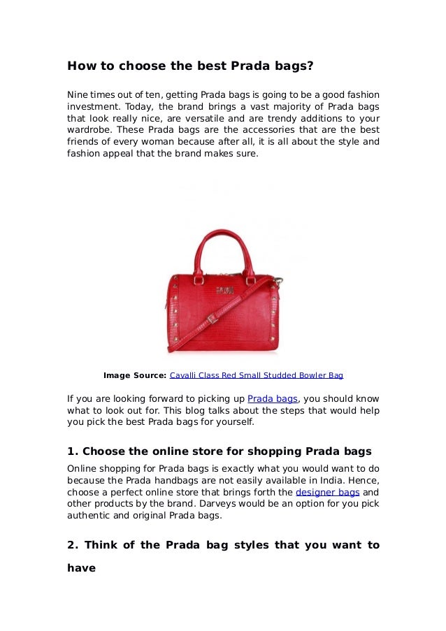 prada bags online shopping