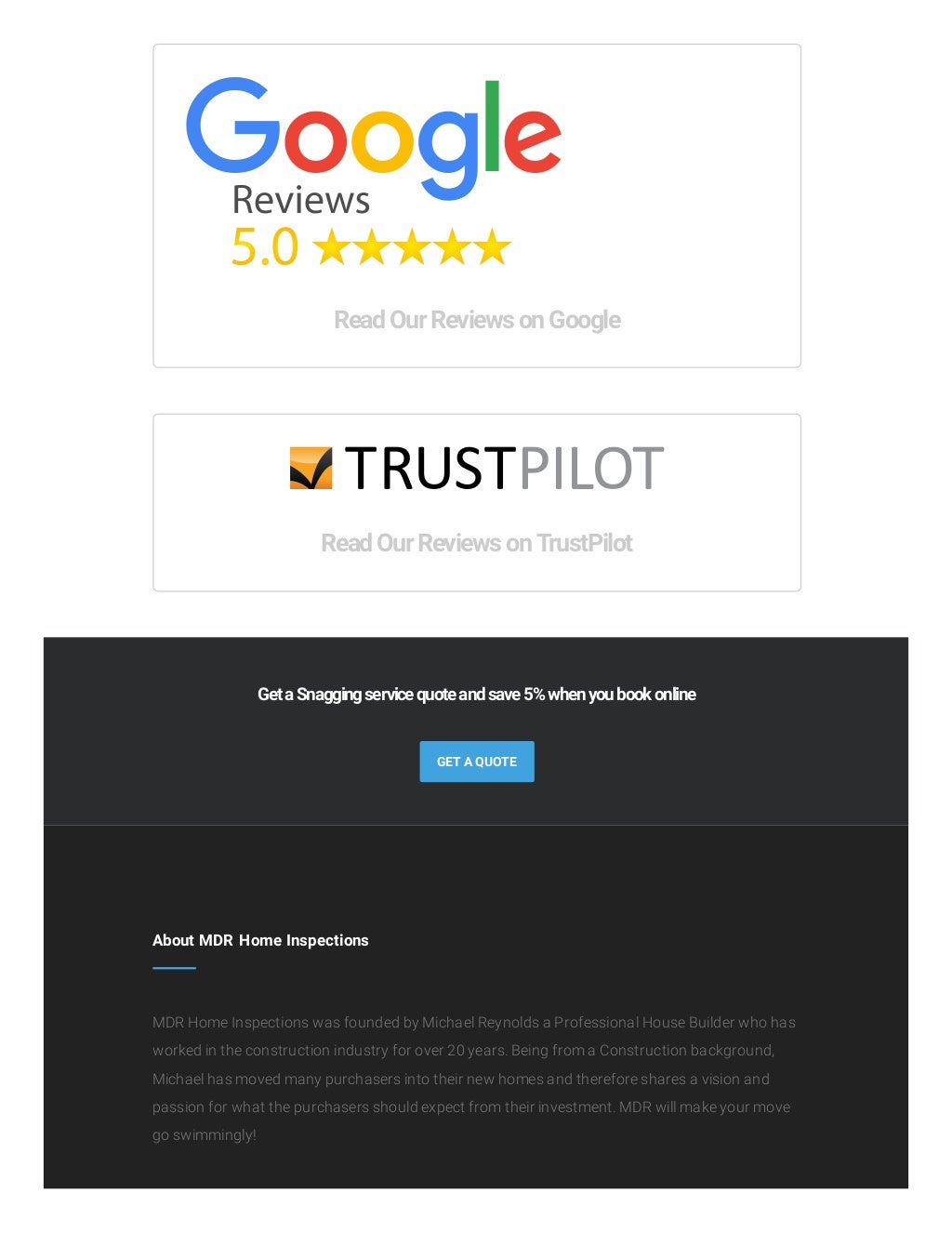 How to choose the best snagging company