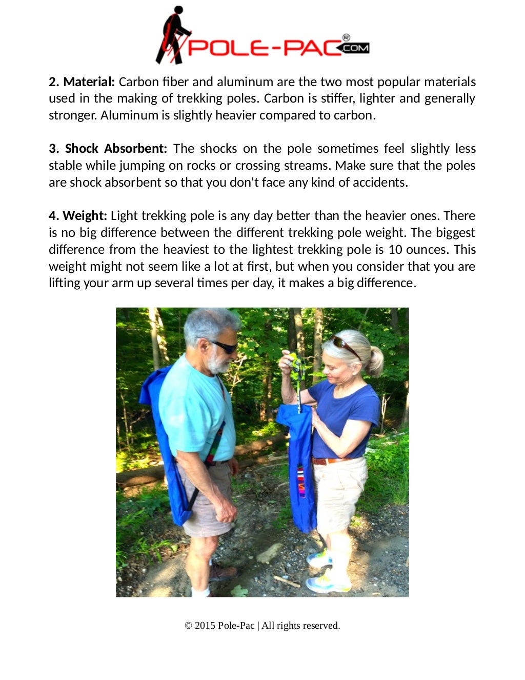 How to choose the perfect trekking poles