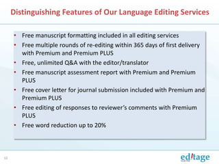 Choosing the Right Editing Services for your Academics Manuscript ...