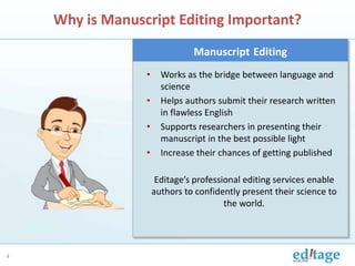 Choosing the Right Editing Services for your Academics Manuscript ...