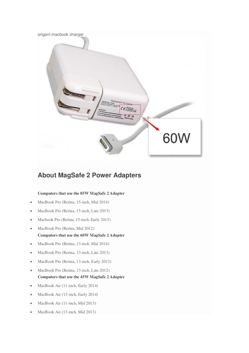 Laptop Power Adapters Chargers 85w Power Adapter Charger For Apple Macbook Pro 15 Inch Mid 12 13 14 15 Healthnation Com Ng Laptop Power Adapters Chargers 85w Power Adapter Charger For Apple Macbook Pro 15 Inch Mid 12 13 14 15 Healthnation Com Ng