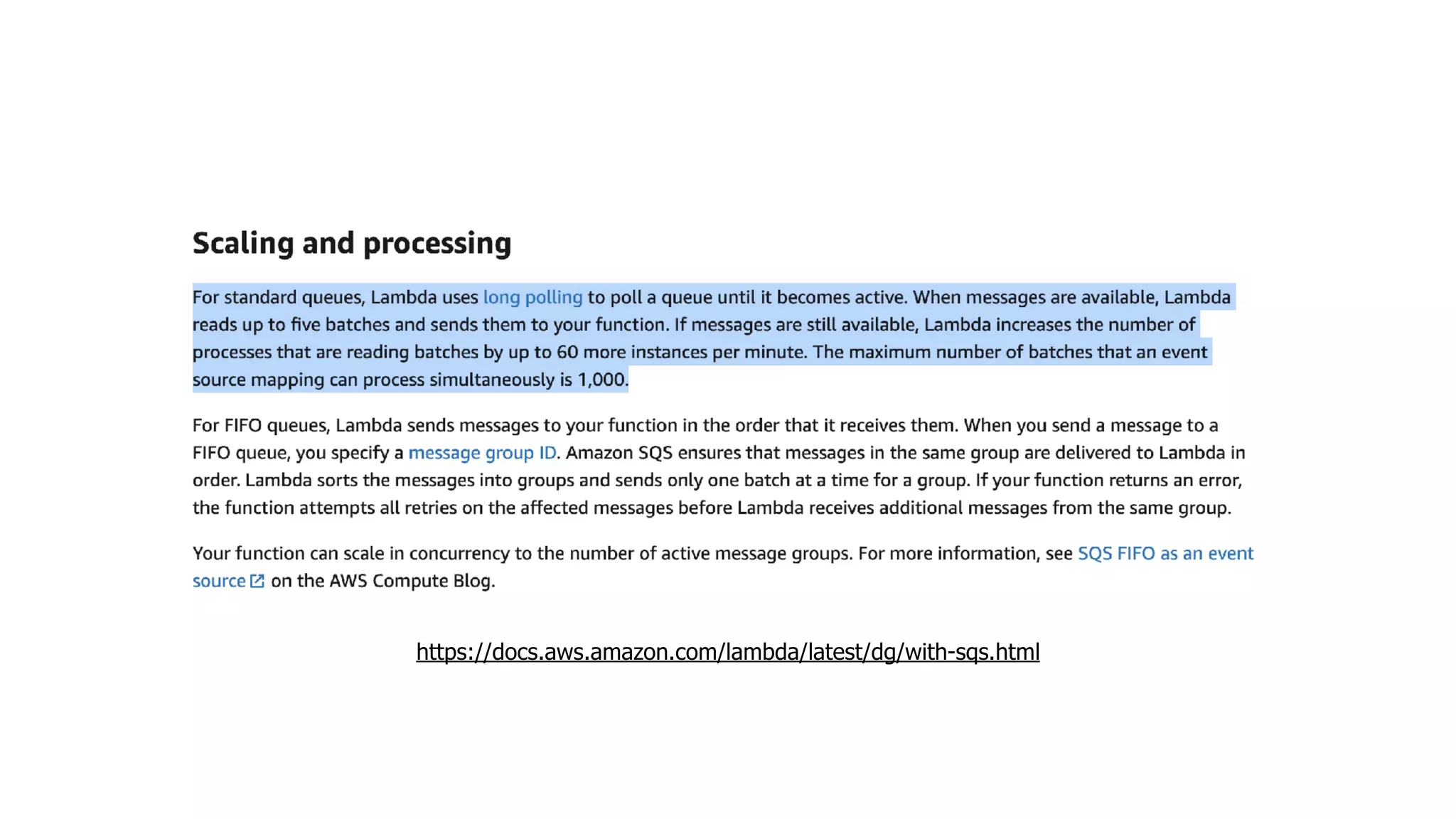 https://docs.aws.amazon.com/lambda/latest/dg/with-sqs.html
 