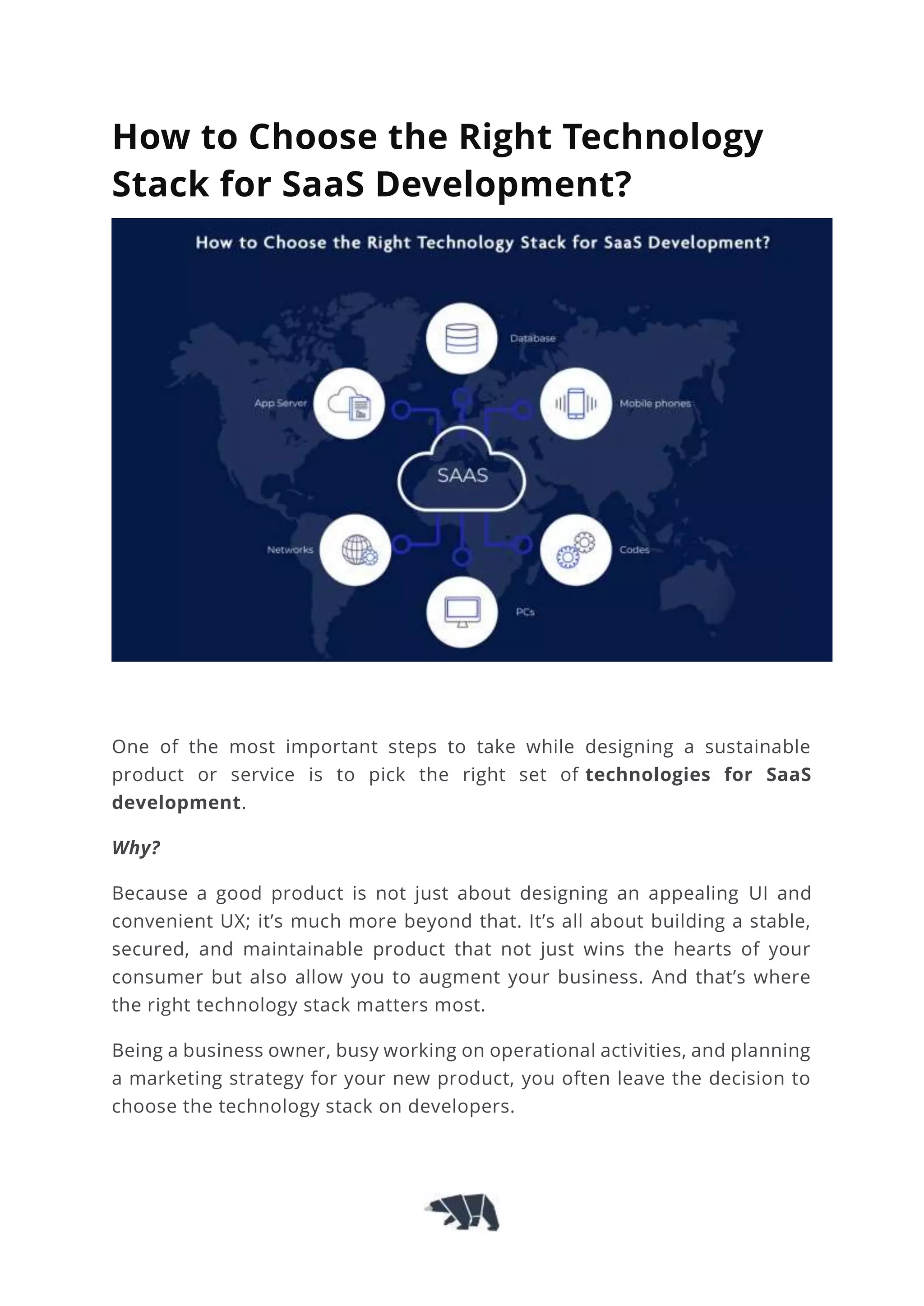 How to Choose the Right Technology Stack for SaaS Development?.pdf