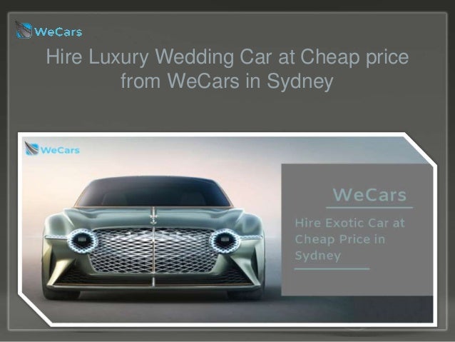 How To Choose The Right Wedding Car Hire Wecars
