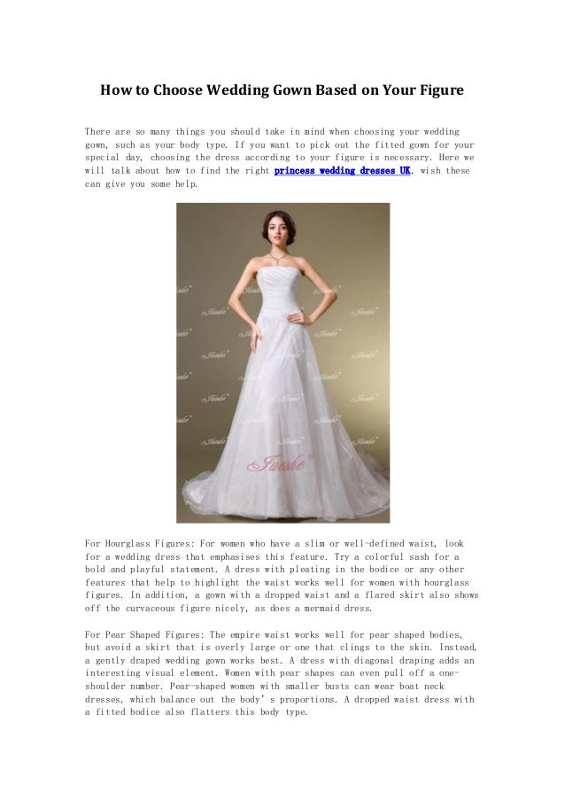 How To Choose Wedding Gown