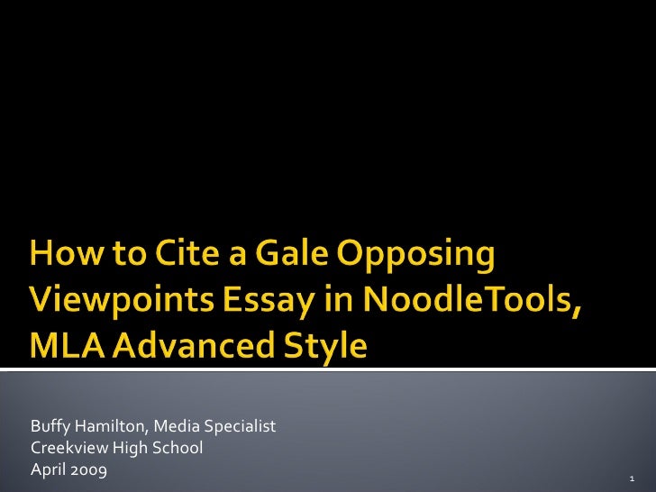 Opposing viewpoints essays