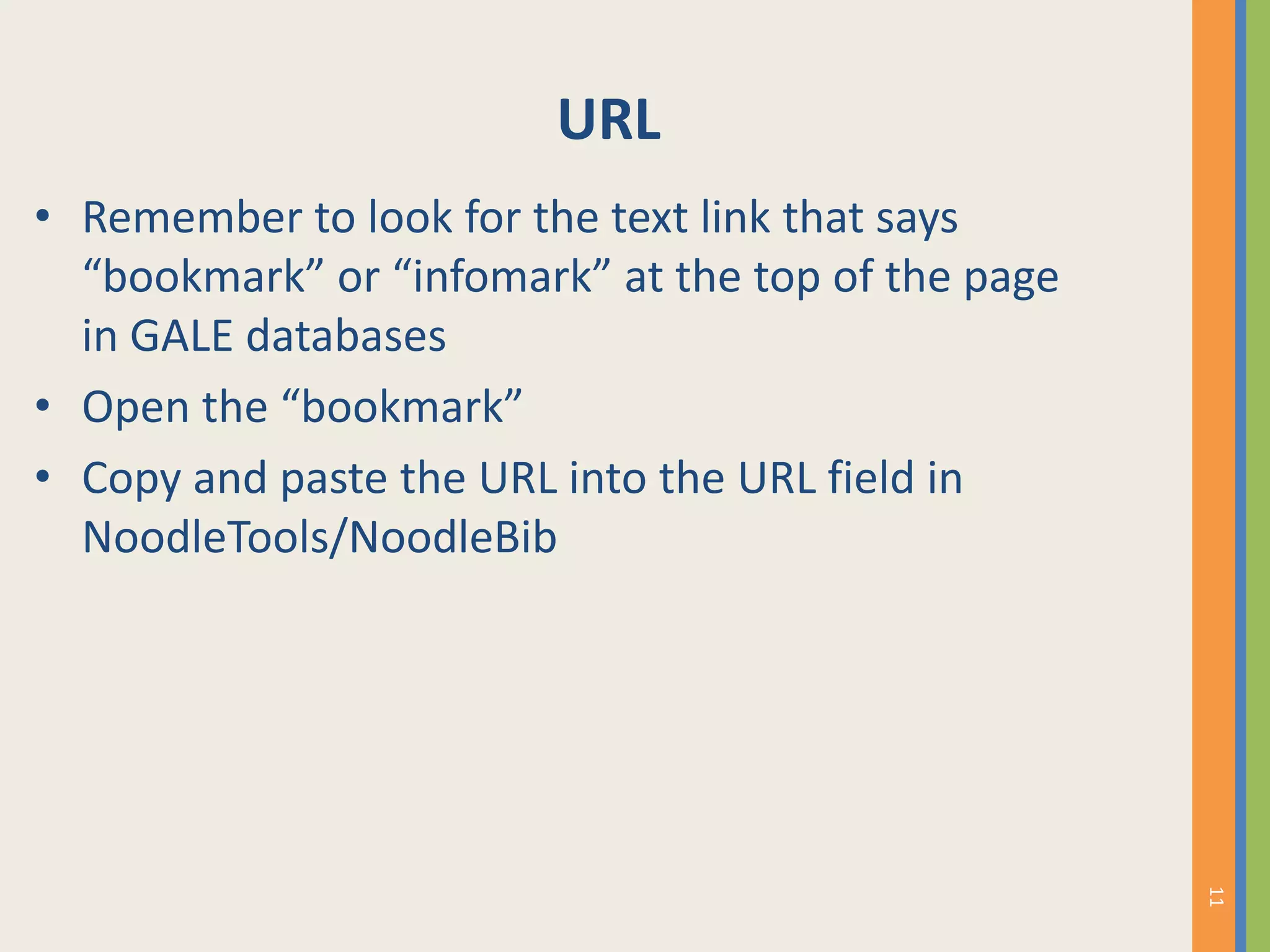 How To Cite a Reference Source from the GALE Literature Resource Center ...