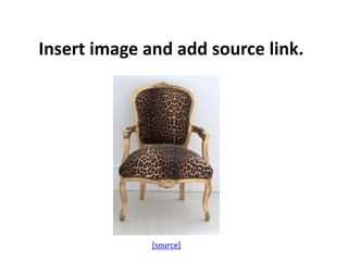 Insert image and add source link.
[source]
 