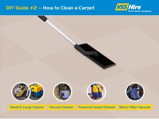 How to Clean a Carpet Using a Vacuum Cleaner