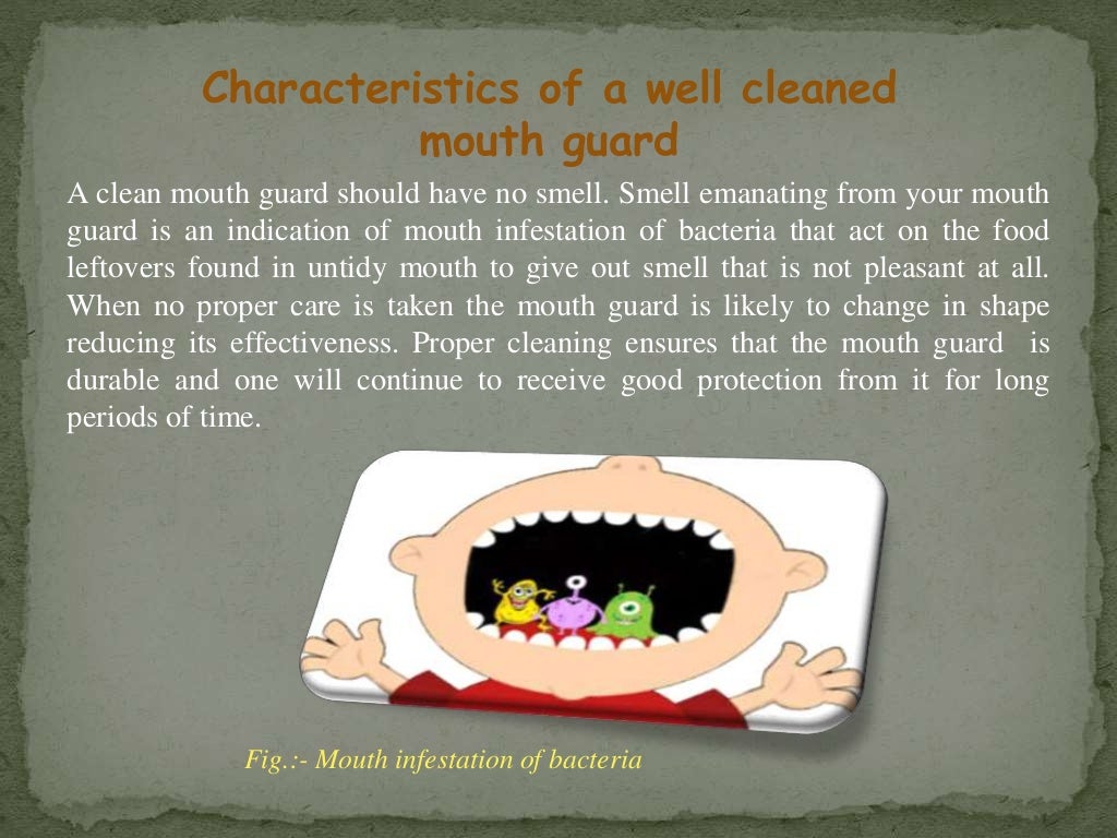 How to Clean a Mouth Guard using Vinegar?